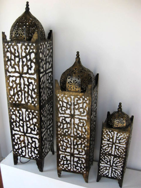 LAMP, Floor - Moroccan Large 24cm x 120cm H